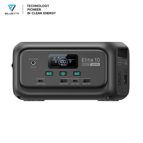Bluetti elite 200w 128wh - bluetti,